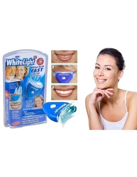 Aparat pentru albirea dintilor White Light red-mag.ro
