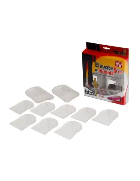 Set 2 branturi inaltatoare din silicon pentru pantofi, B-tall