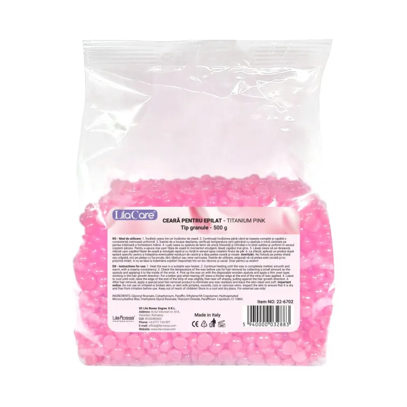 Ceara granule 500g Titanium Pink red-mag.ro