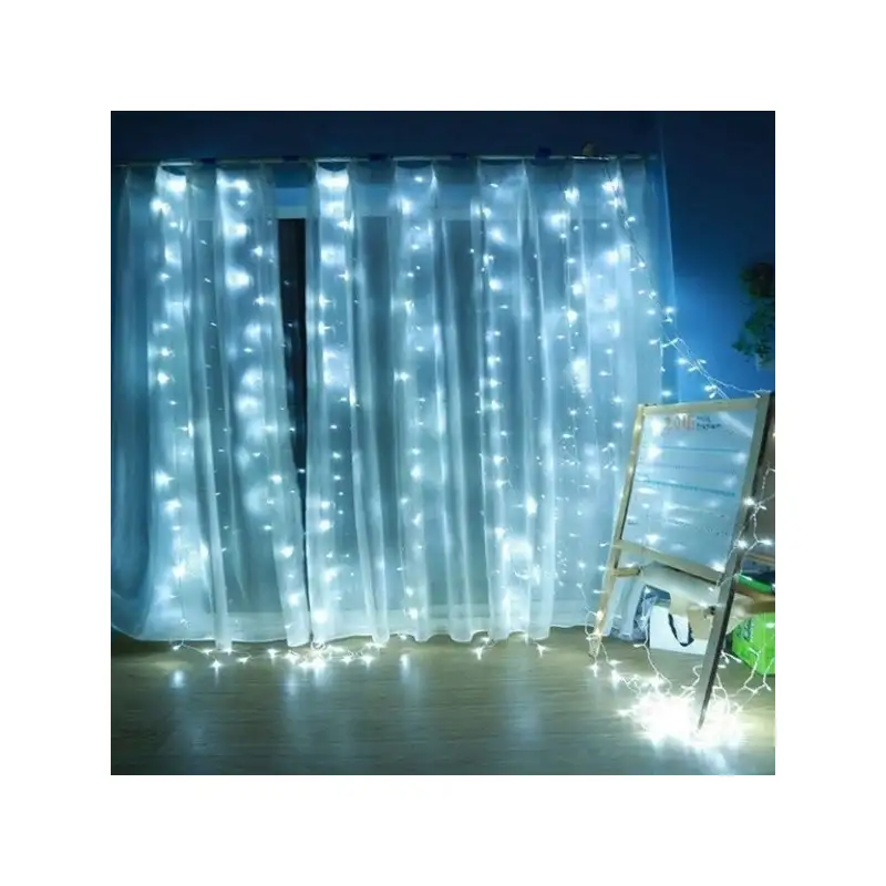 Instalatie tip perdea 3x2.8m, exterior-interior, 400 led