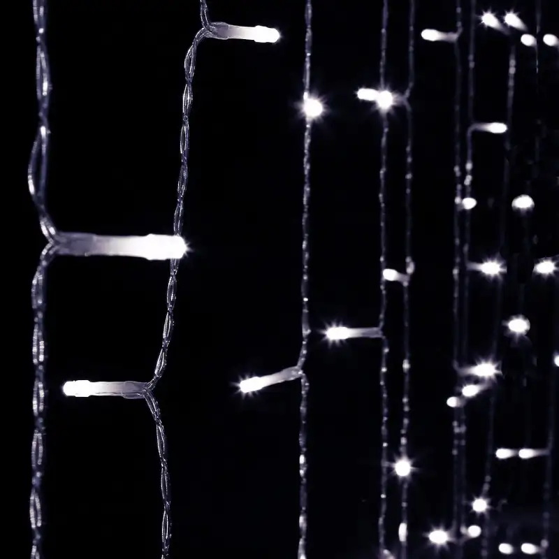 Instalatie tip perdea 3x2.8m, exterior-interior, 400 led