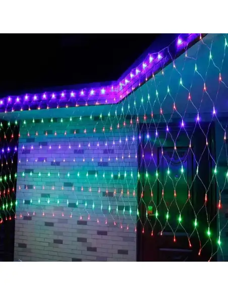 Instalatie tip plasa 2.3m X 2.3m, interconectabila, multicolora