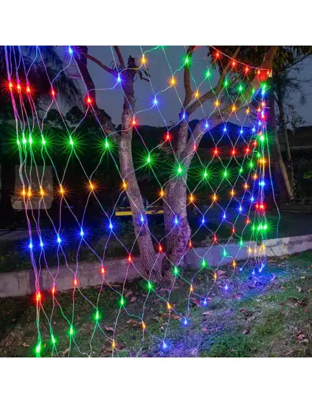 Instalatie tip plasa 2.3m X 2.3m, interconectabila, multicolora