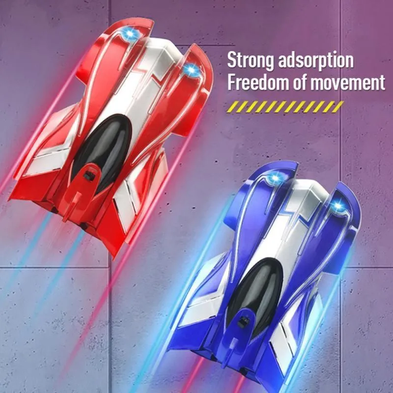 Masinuta care merge pe tavan Wall Climber red-mag.ro