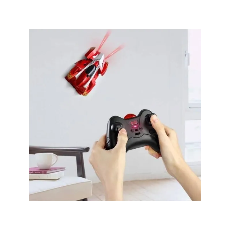 Masinuta care merge pe tavan Wall Climber red-mag.ro