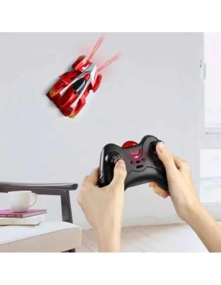 Masinuta care merge pe tavan Wall Climber red-mag.ro