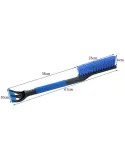 Racleta 2 in 1 gheata si perie zapada,maner cu burete, 60 cm