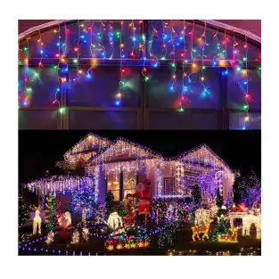 Pachet instalatii 16m, tip franjuri cu stelute