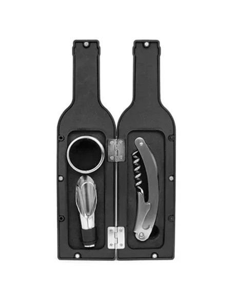 Set elegant de vin cu 3 accesorii red-mag.ro