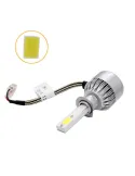 Set 2 becuri auto LED C6 H1 red-mag.ro