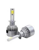Set 2 becuri auto LED C6 H1 red-mag.ro