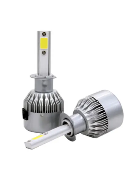 Set 2 becuri auto LED C6 H1 red-mag.ro