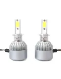 Set 2 becuri auto LED C6 H1 red-mag.ro