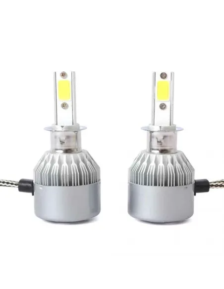 Set 2 becuri auto LED C6 H1 red-mag.ro