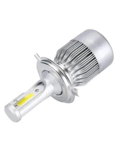 Set 2 becuri auto LED C6 H4 6000K cu 2 faze red-mag.ro 2