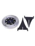 Set 4 x lampa solara cu 8 leduri si senzor de lumina cu fixare