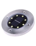 Set 4 x lampa solara cu 8 leduri si senzor de lumina cu fixare