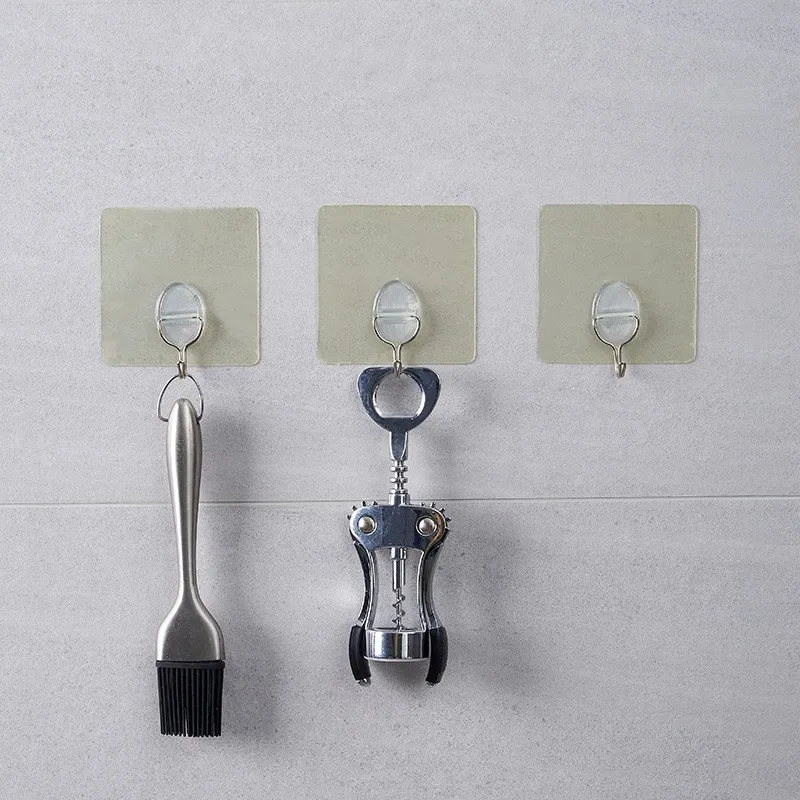 Pachet de 3 bucăți - Cârlige autoadeziv de perete red-mag.ro