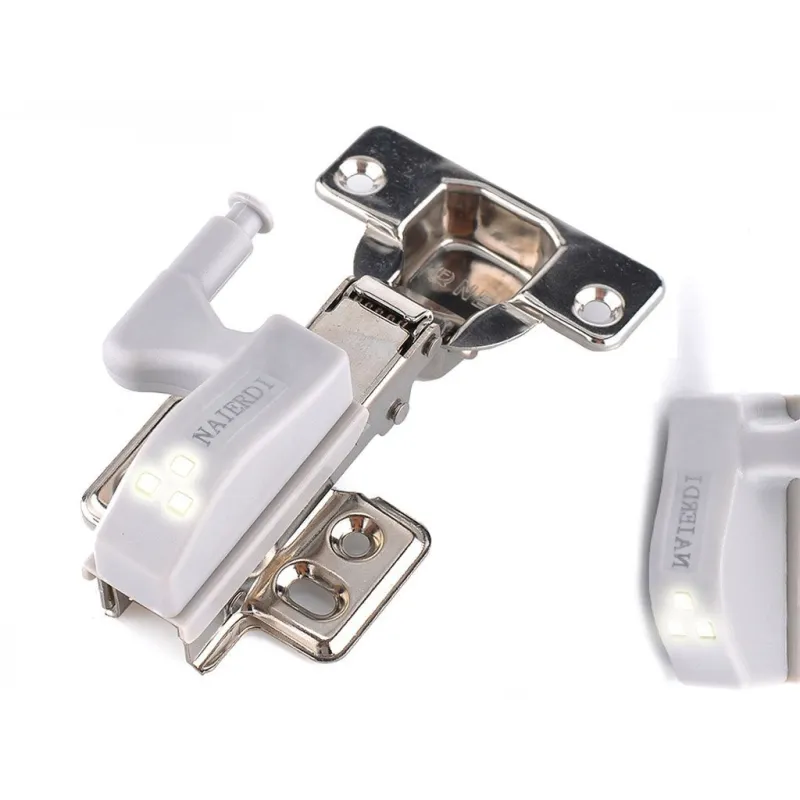 Set 2 x Lampă automată cu LED si amortizor, pentru balamale