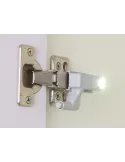 Set 2 x Lampă automată cu LED si amortizor, pentru balamale