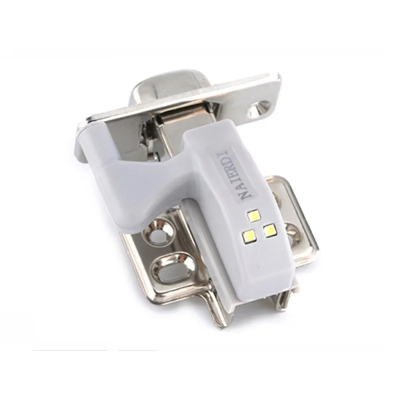 Set 2 x Lampă automată cu LED si amortizor, pentru balamale