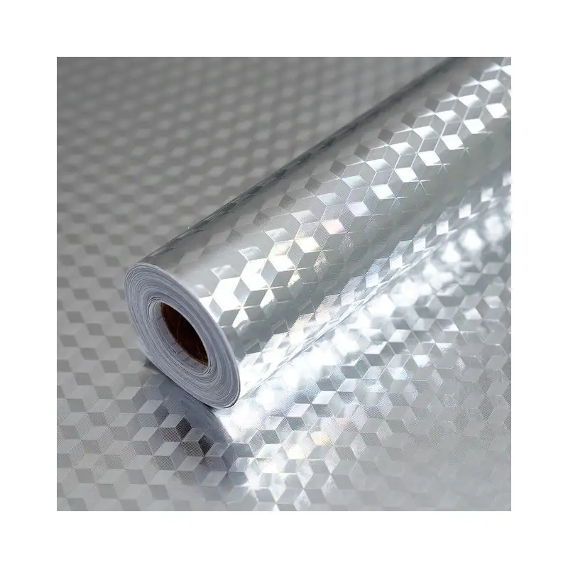 Folie adeziva de aluminiu,rezistenta pentru bucatarie, 60 x 300