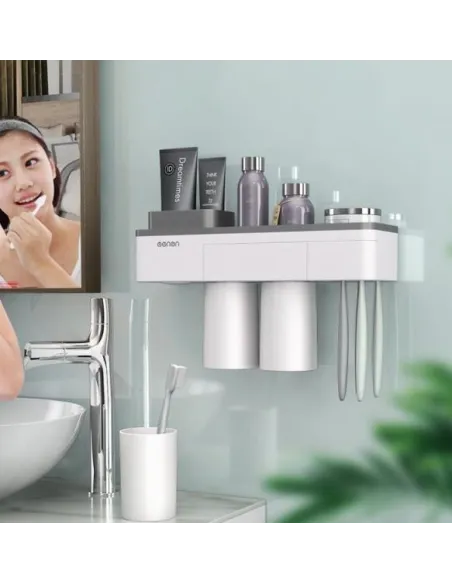 Organizator cu suport magnetic 3 pahare red-mag.ro