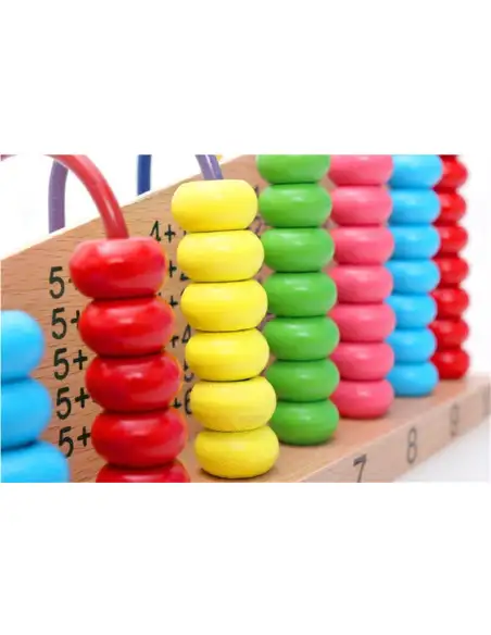 Numaratoare lemn 1+1 Calculation Shelf red-mag.ro