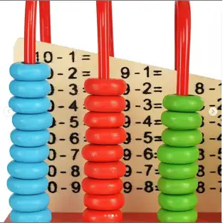 Numaratoare lemn 1+1 Calculation Shelf red-mag.ro