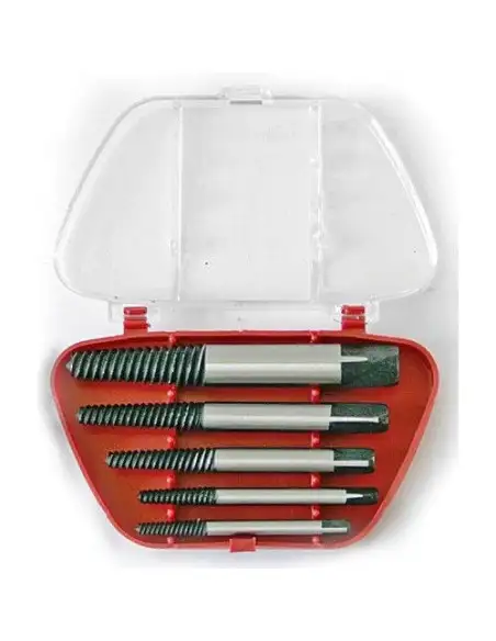 Extractor suruburi rupte 5 piese red-mag.ro