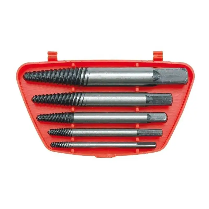 Extractor suruburi rupte 5 piese red-mag.ro