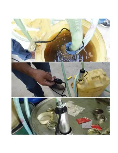 Pompa electrica auto submersibila 12V, 20 l/min, 52 mm