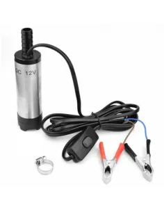 Pompa electrica auto submersibila 12V, 20 l/min, 52 mm