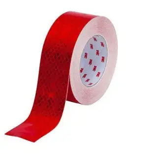 Banda auto reflectorizanta tip fagure, 25 metri x 5 cm 2