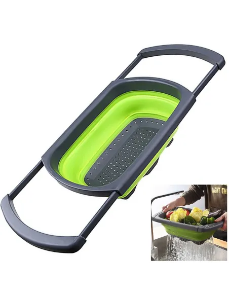 Strecuratoare pliabila din silicon cu manere