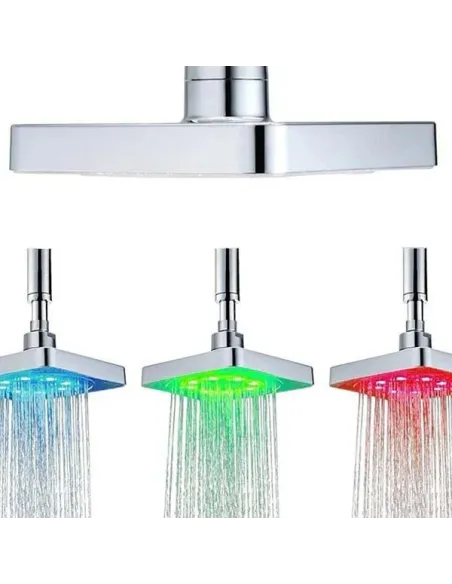 Para de dus XXL cu LED si senzor de temperatura red-mag.ro