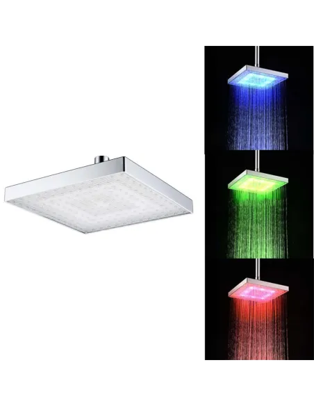 Para de dus XXL cu LED si senzor de temperatura red-mag.ro