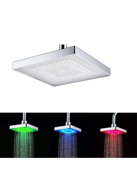 Para de dus XXL cu LED si senzor de temperatura red-mag.ro