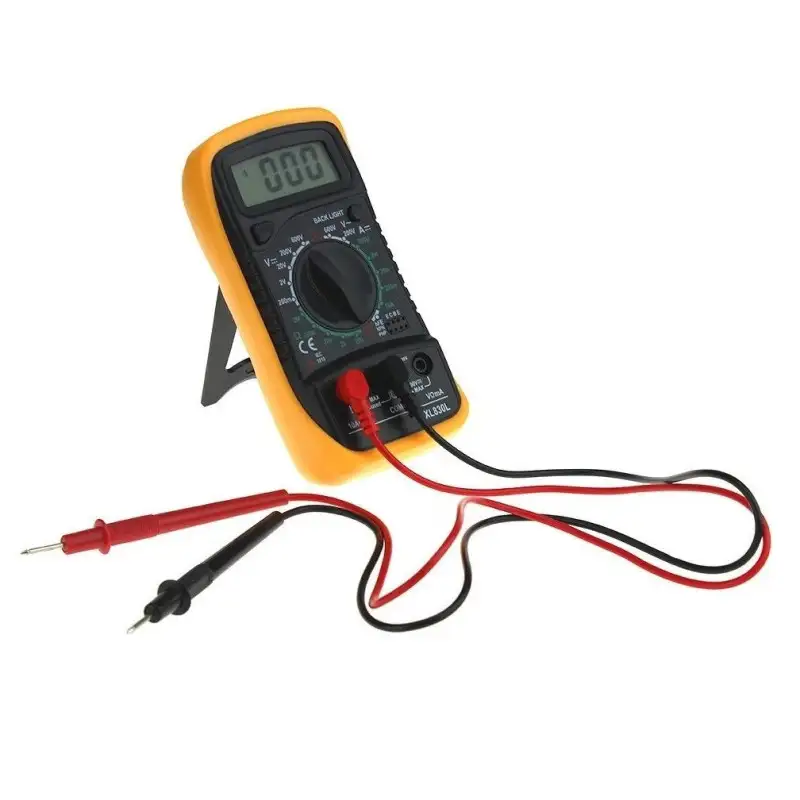 Multimetru digital XL830L prevazut cu carcasa antisoc red-mag.ro