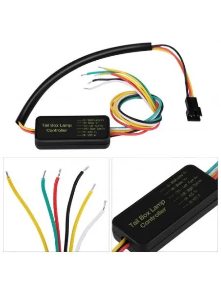 Banda auto led cu 4 functii pentru semnal portbagaj red-mag.ro