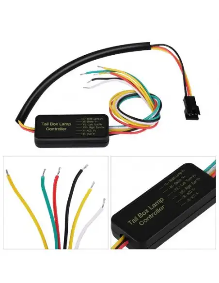 Banda auto led cu 4 functii pentru semnal portbagaj red-mag.ro