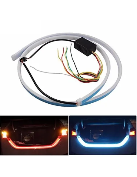 Banda auto led cu 4 functii pentru semnal portbagaj red-mag.ro