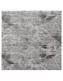 Tapet autoadeziv Marble, 77 x 70 cm, spuma moale 3D red-mag.ro
