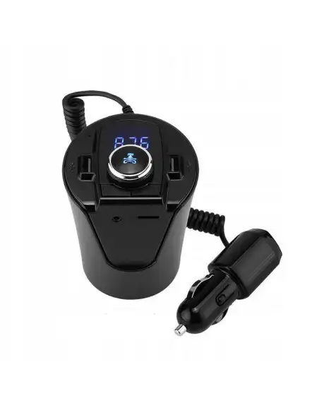 Transmitator auto ElektroStator BX6, Bluetooth, FM, 2 x USB
