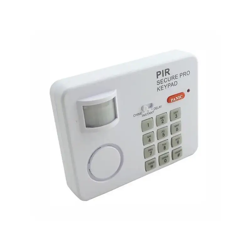 Alarma wireless cu senzor de miscare si cod de blocare /