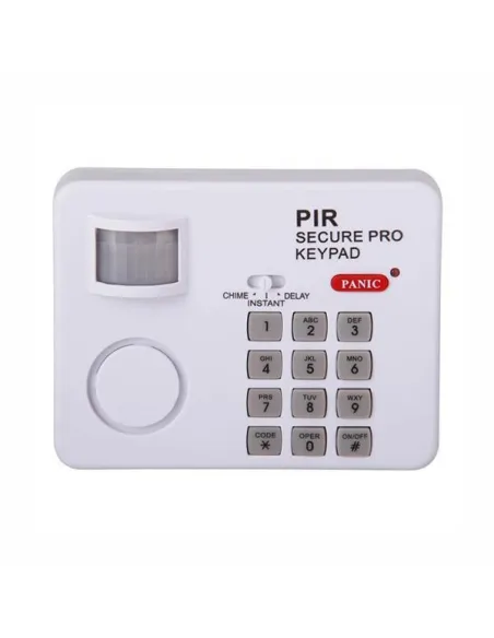 Alarma wireless cu senzor de miscare si cod de blocare /