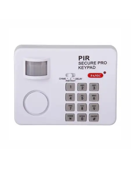 Alarma wireless cu senzor de miscare si cod de blocare /