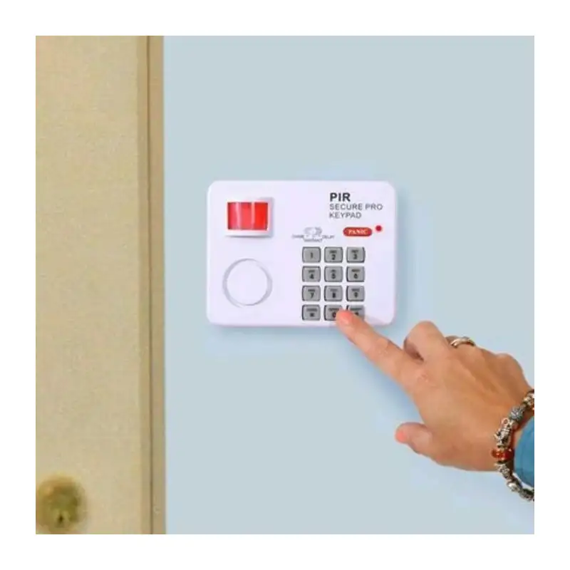 Alarma wireless cu senzor de miscare si cod de blocare /