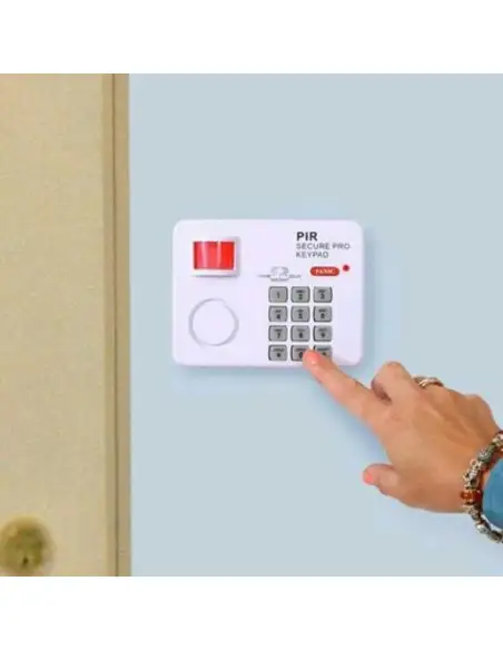 Alarma wireless cu senzor de miscare si cod de blocare /