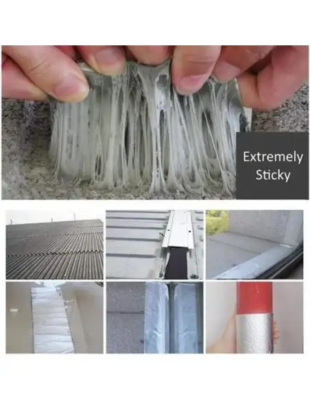 Banda adeziva izolatoare din aluminiu, 5 Metri red-mag.ro